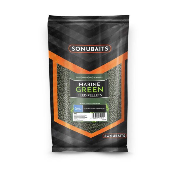 Sonubaits Marine Green Feed 6mm Futterpellets 900gr