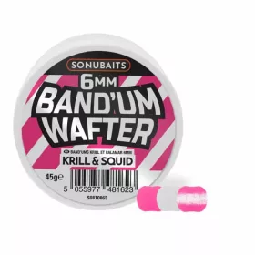   Sonubaits Bandum Wafters - 6mm Krill & Squid (S0810065) Wafters Hakenköder
