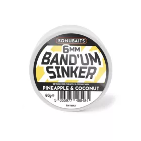   Sonubaits Bandum Sinkers Ananas & Kokosnuss - 6mm (S0810082) Dumbell