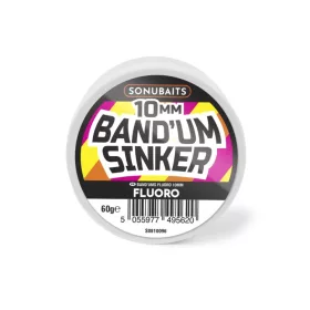 Sonubaits Bandum Sinkers Fluoro - 10mm (S0810096) Dumbbell