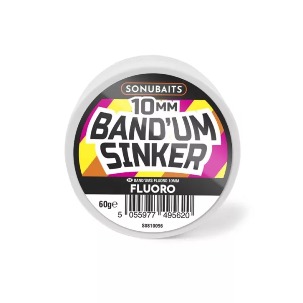 Sonubaits Bandum Sinkers Fluoro - 10mm (S0810096) Dumbbell