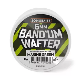 Sonubaits Bandum Wafter Meeresgrün 6mm Wafter 40gr
