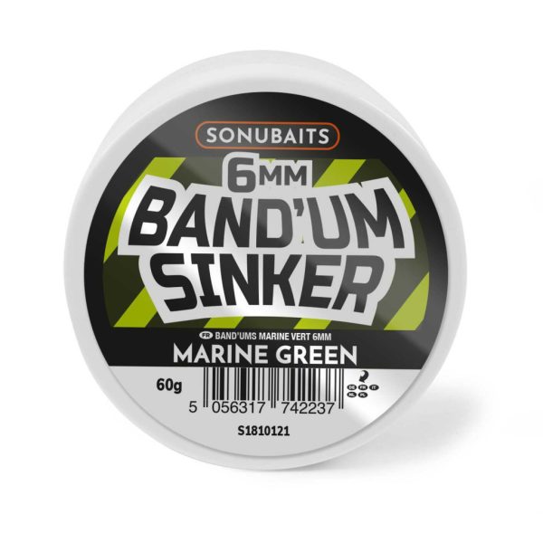 Sonubaits Bandum Sinker Marine Green 6mm Sinkender Köder 60gr