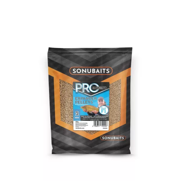 Sonubaits Pro Expander Pellets F1 2mm Futterpellets 500gr