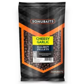   Sonubaits Cheesy Garlic Halibut Pellets - 8mm (S0920003) Futterpellet