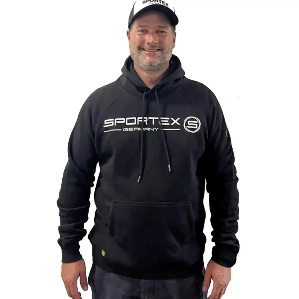 Sportex Hoodie Black Kapuzenpullover 2XL