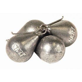   Sakura - SINKER CLIP PEAR - 10G X 5 - Bleie - Spinnblei - Ködergewicht