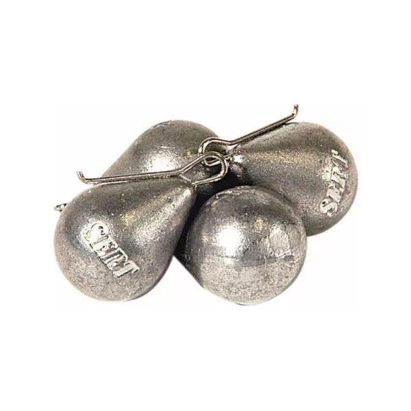 SAKURA Clip Pear Kunstköder-Senker 6G X 5 Stück