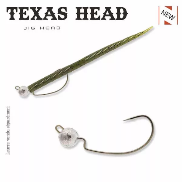 Sakura - TEXAS HEAD 5G / Haken #1/0 X 3 - Jigkopf
