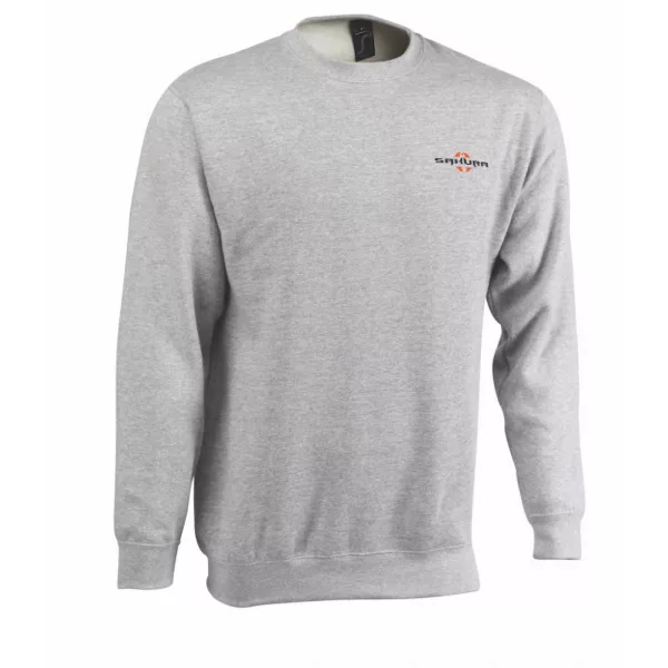 Sakura - SWEAT SHIRT LOGO GREY M - Oberbekleidung - Sweatshirt