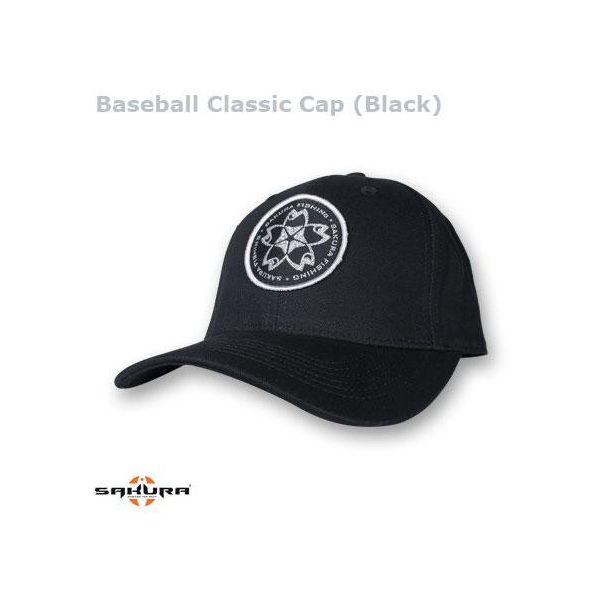 Sakura Cap Classic Black Baseballkappe