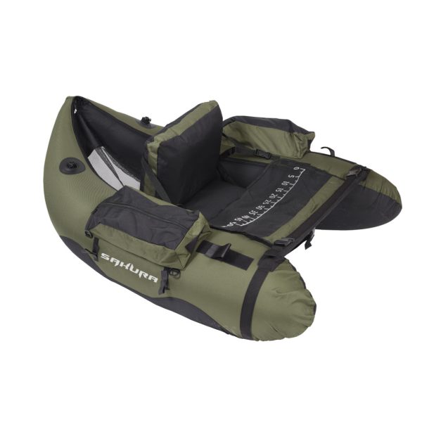 Sakura AXS Float Tube Oliv Schlauchboot 133x103cm