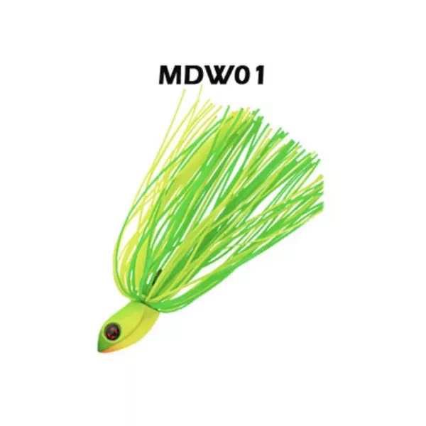 Sakura Bellamy Swim Jig Hot Chart 21gr Jigkopf mit Gummischürze