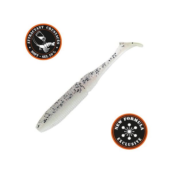 Sakura SLIT SHAD EVO 50 Gummifisch Pepper Mint 50mm - 8 Stk.