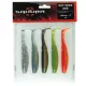Sakura SLIT SHAD EVO 85 Gummifisch Color Mix 85mm