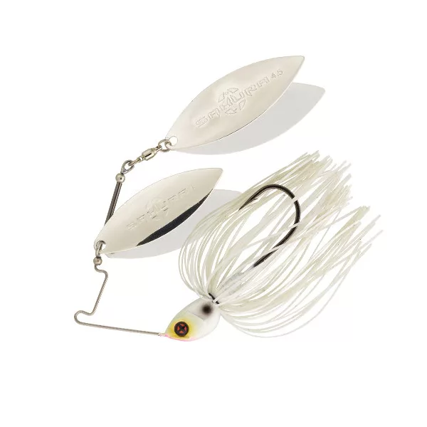 Sakura Cajun Spinnerbait DW Spinnerbait Jc11 (Kicker White) - 21gr