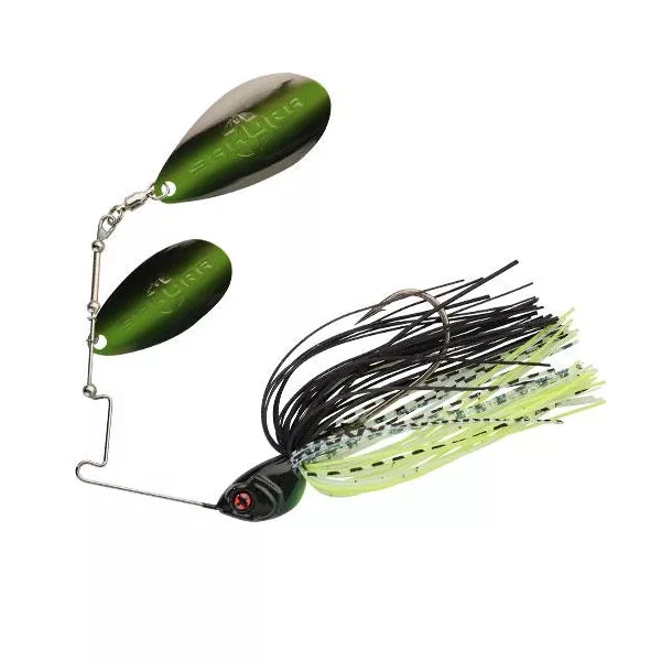 Sakura Cajun DI 17,7gr JC20 Spinnerbait - Schwarz Chartreuse