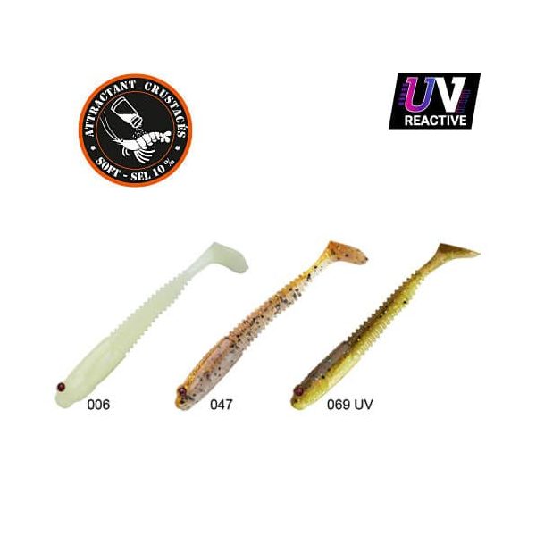 Sakura Gobygo 85 Gummifisch Clear Water Pack 1 85mm - 6 Stk.