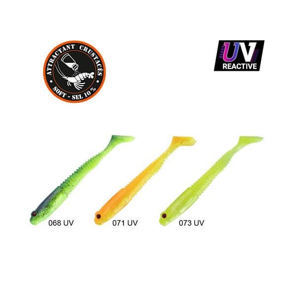 Sakura Gobygo 85 Gummifisch Dark Water Pack 1 85mm - 6 Stk.