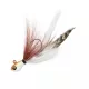 Sakura - R JIG BUCKTAIL 14 G - BS (Brown Shad) - Gefiederter JIG-Kopf