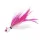 Sakura - R JIG BUCKTAIL 14 G - PS (Pink Shad) - Gefiederter JIG-Kopf
