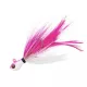 Sakura - R JIG BUCKTAIL 14 G - PS (Pink Shad) - Gefiederter JIG-Kopf