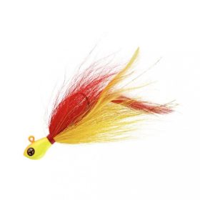   Sakura - R JIG BUCKTAIL 14 G - RT (Red Trauma) - Gefiederter JIG-Kopf