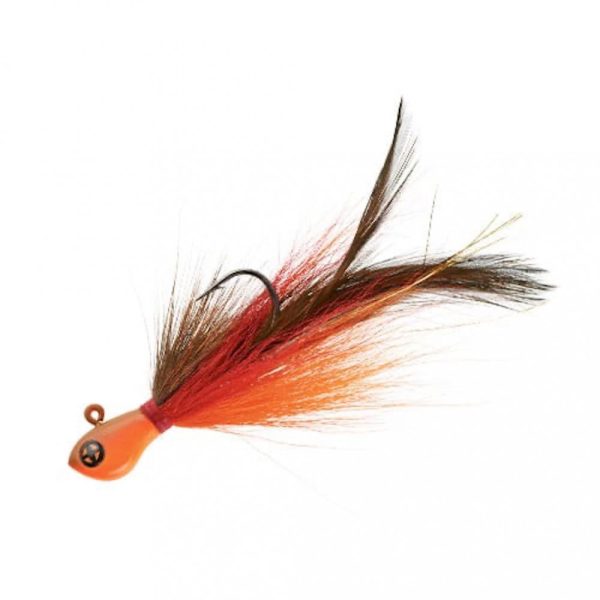 Sakura - R JIG BUCKTAIL 21G - FT (Fire Tension) - Gefiederter JIG-Kopf