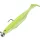 Sakura Shadura Rigged 100 Gummifisch UV Purple Charteuse Shad 100mm - 7gr - Ready Rig - Vormontiert
