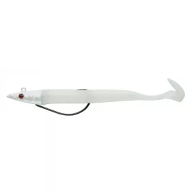   Sakura - SODIUM EEL 110 - 110MM - Jighead 7g - 077 (Pearl White) - Gummiköder