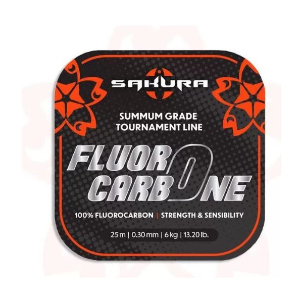 Sakura FLUOROCARBONE 25M Spinnvorfachschnur