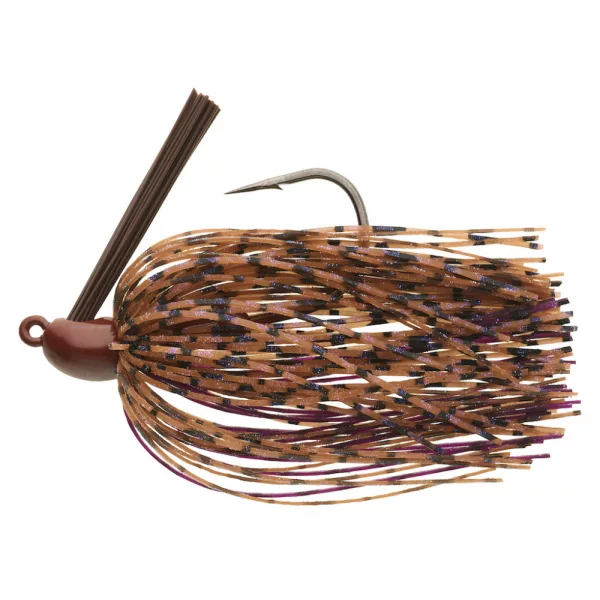Sakura - TUNGSTEN SWIM JIG 3/8 OZ - 10,6G #PBJ (Peanut Butter Jelly) - Skirted Jigkopf