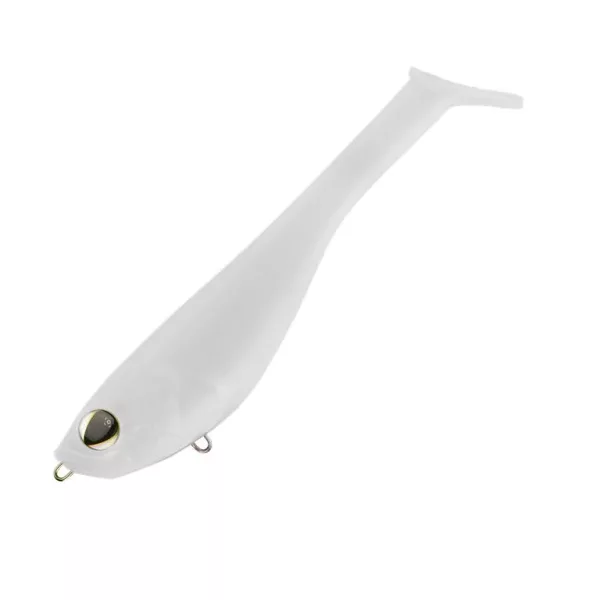Sakura Dekai Swimbait Gummifisch 006- Pearl White 120mm 28g