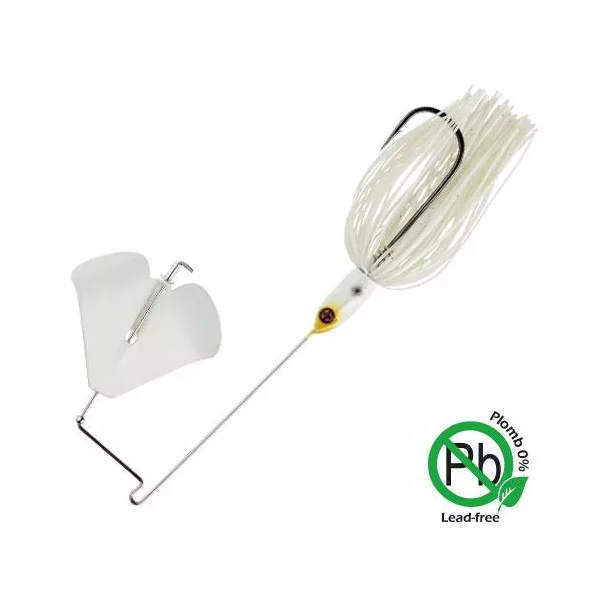 Sakura Cajun Buzzbait 10,5gr JC11 Spinnerbait - Kicker White