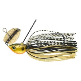 Sakura Cover Bladed Jig Black-Gold 14gr Skirted Jig