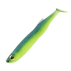   Sakura Xprat Shad 70 Chartreuse Thunder 7,0cm 2,4gr Plastikköder 8 Stk