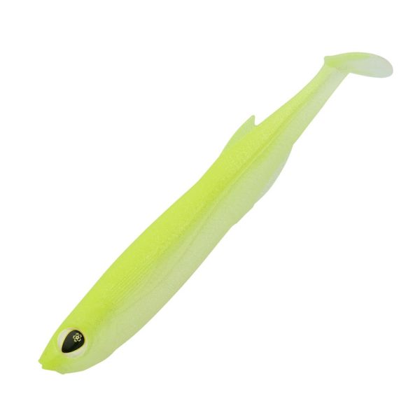 Sakura Xprat Shad 70 Chartreuse Shad 7,0cm 2,4gr Plastikköder 8 Stk