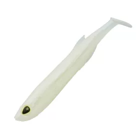   Sakura Xprat Shad 90 Pearl White 9,0cm 5,0gr Gummiköder 6Stk.