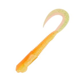   Sakura Gooby Curl 75 UV Orange Shiner 7,5cm 3,5gr Plastikköder