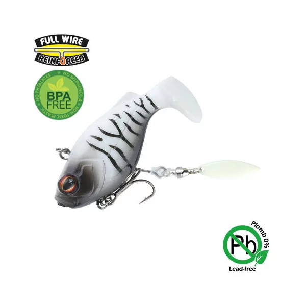 Sakura Tribbble 67 White Tiger 6,7cm 35,5gr Wobbler