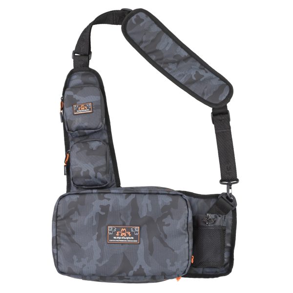 Sakura Street Bag Schultertasche mit 2 Stk. Kunststoff-Geräteboxen 29,5x19x14cm