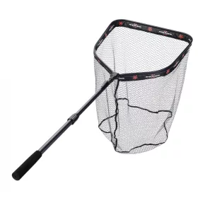   Sakura - Schwimmkescher SAKURA Rubber Mesh Special Float Tube - 55x50x65cm - Kescher mit Netz - Spinnfisch-Kescher