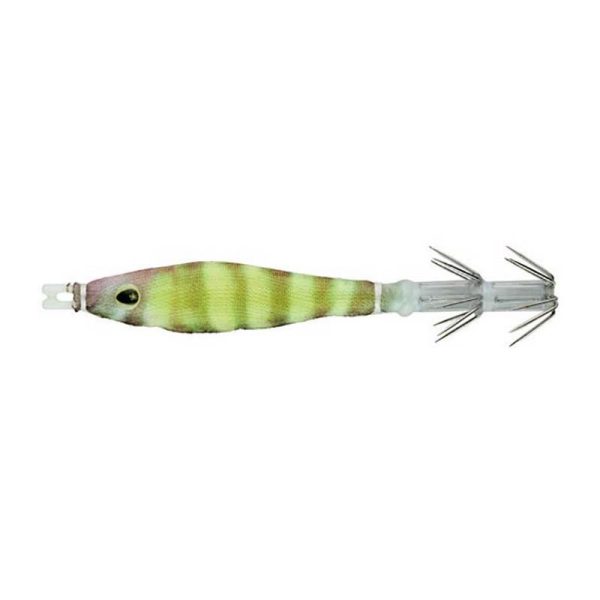 Sakura Stingray Soft 3.0 Glow Zebra Brown-Orange 9,5cm 16,2gr Squid Jig