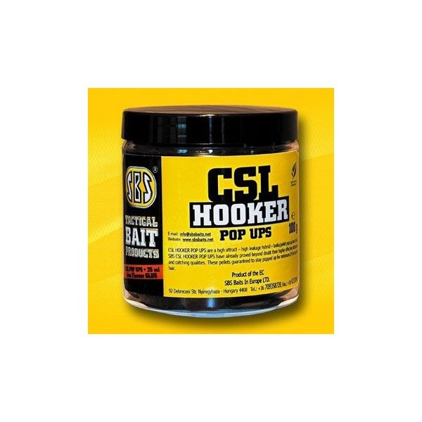 Sbs Csl Hooker Pop Ups Fisch & Leber 100 g 16 mm