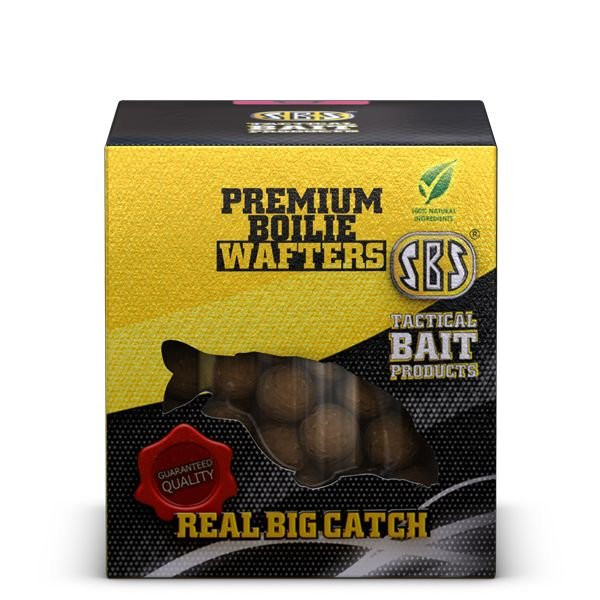 SBS Premium Boilie Wafters Krill Heilbutt 100 Gr 16, 18, 20 Mm