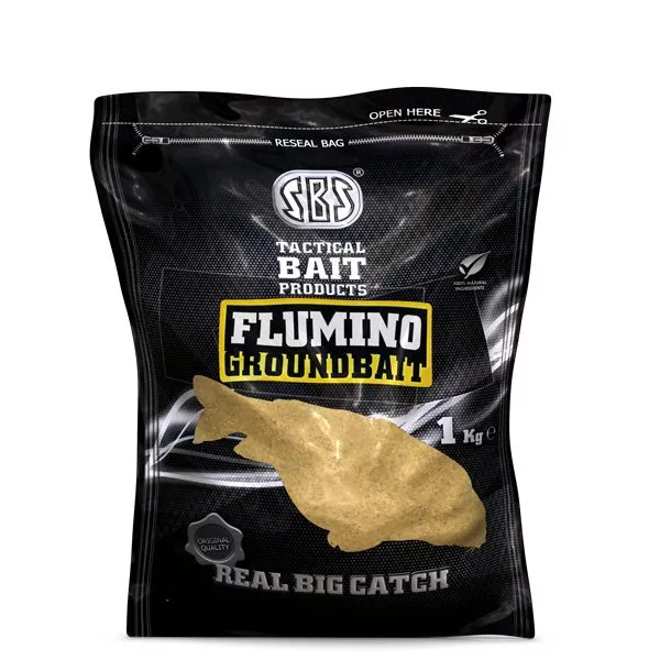 SBS Flumino Groundbait Natur Grundfutter 1kg