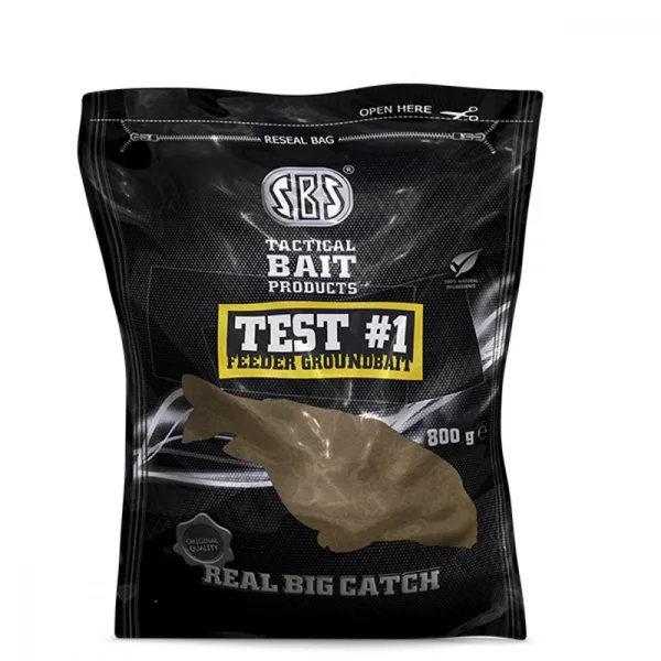 SBS Test#1 Feeder Groundbait Grundfutter 800gr
