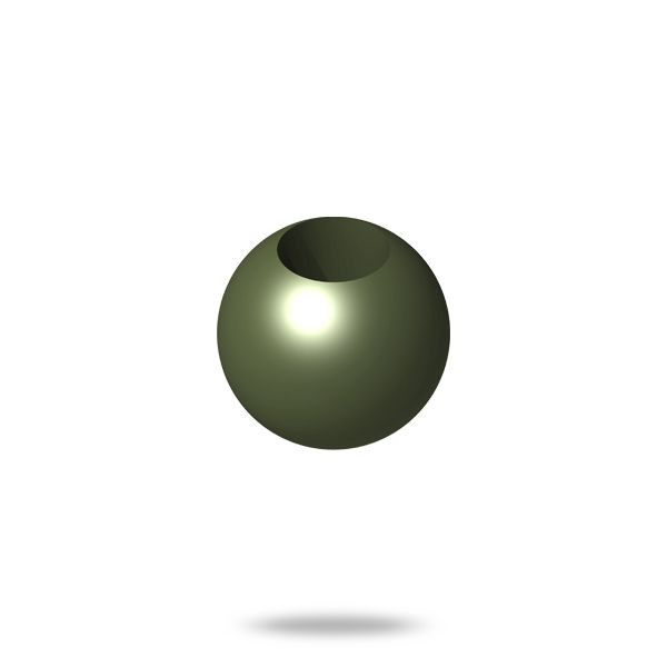 SBS Rubber And Bead Green 6 (Gummikugel)