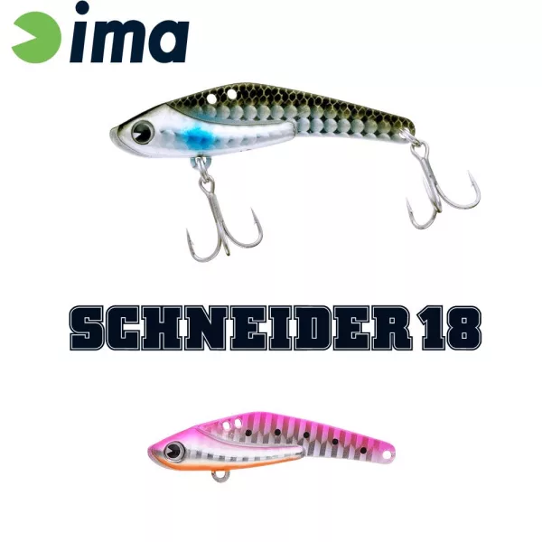 Ima Schneider 18 6,8cm 18gr 013 Pink Back Orange Belly Kunstköder