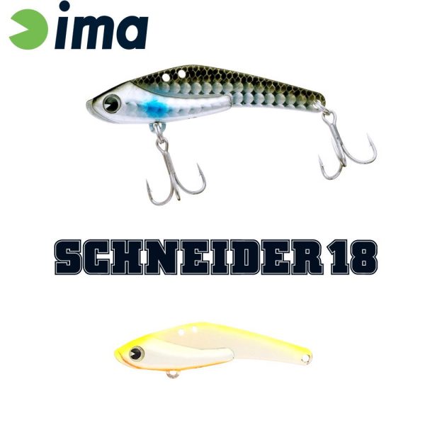 Ima Schneider 18 6,8cm 18gr 020 Chart Back Pearl Kunstköder